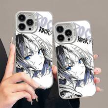 Line Art Yamada Ryo Compatible With Apple 16 Pro Max Phone Case  15 Apple 14/13/12/11 Universal - Black - View 2
