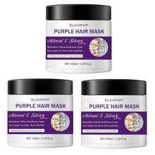 100ml 银紫色发膜 | 中和黄色色调 | 适合彩色、金色、灰色、白色和铂金色头发。 - 彩色 - 查看 13