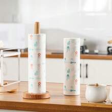 100 Count Must-Have Lazy Kitchen Cleaning Cloth! Super Oil & Water Absorption, Hand-Washable & Reusable, Durable - 白色 - 查看 7