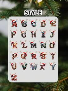 1-2 قطعة من الزينة المخصصة لعيد الميلاد، قلادات أكريليك، زخارف اسم متوفرة. مناسبة للتعليق على أشجار عيد الميلاد، تتميز بأنماط عيد الميلاد، تصاميم الحروف، ونص قابل للتخصيص. مثالية للديكورات الخارجية والداخلية وحفلات الأعياد. زخارف ملونة، كرتونية، جميلة، شفافة، ودافئة، هدايا شخصية مثالية للآباء والأمهات والأبناء والبنات والأصدقاء والزملاء. خيار مثالي لعيد الميلاد