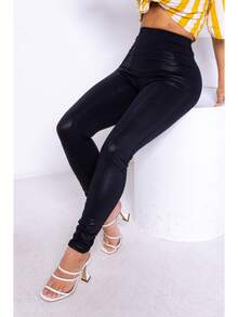 Calça Legging Feminina Montaria com Detalhes em Cirrê Suplex Premium