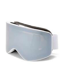 1副全新宽视野双层成人雪镜，夜视圆柱形宽视野雪镜，适用于登山、滑雪、滑雪装备、近视防护眼镜 - 彩色 - 查看 5