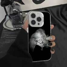 Funda de teléfono compatible Singer A- Adele 17,16,15,14,13,12,11,Pro,Max,Plus, cubierta blanca mate resistente a los golpes - Z2 - Ver 7