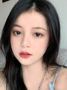 JeweLens 1 Pair , Natural Gray Cosmetic Lenses - Dusty Blue - View 5