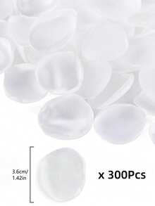 MEHELANY 50片勃艮第红人造玫瑰花瓣，仿真花花瓣，适用于婚礼花童篮、走道、中心装饰、桌面装饰、彩纸屑、派对礼品、家居装饰（1.5-2英寸）