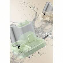 1 Set 2-In-1 Cat Feeding & Drinking Station, Cat Food & Water Bowls - Detachable & Washable Feeding & Drinking Station, Suitable For Kittens, No Electricity Needed, Easy To Clean - Multicolor - View 8