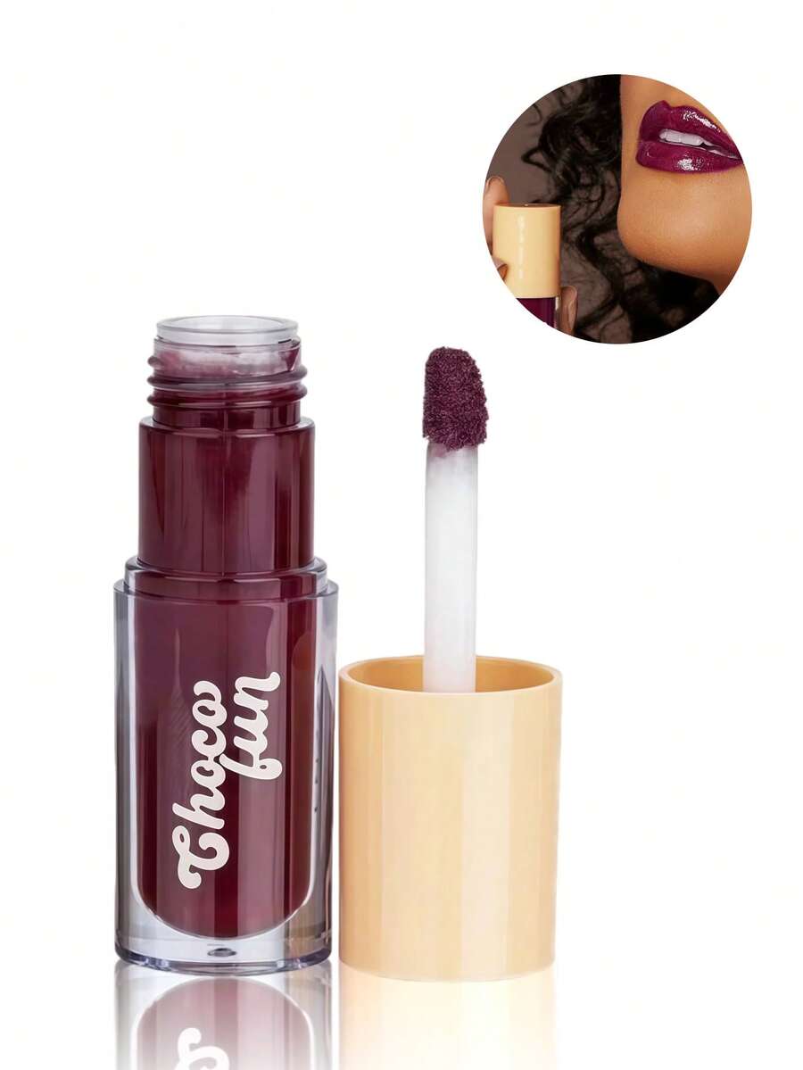 Lip Tint Cream Lip Gloss Choco Fun Fenzza Make Up FZ20085/FZ20097 - 布朗尼 - 查看 1