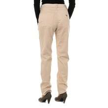 Armani Jeans Damskie spodnie z rozciągliwym krojem Regular Fit 6Y5J18-5N0RZ - Beżowy - Zobacz 3