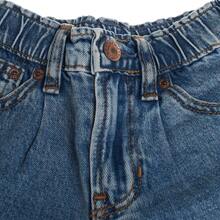 GAP Girls' High-Waist Barrel Jeans 725740 - 24/48 Hour Delivery To The Peninsula And Balearic Islands - Blue - View 2