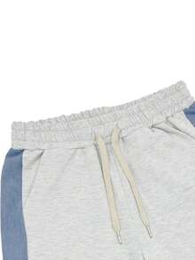 2 piezas Conjunto de bolsillos de retazos para mujer, adecuado para el hogar, el transporte y el uso al aire libre en primavera - Gris - Ver 9