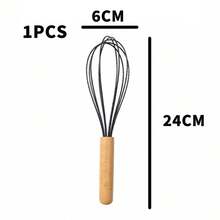 Umite Chef Kitchen Cooking Utensils Non-Stick Silicone Cooking Kitchen Tools, Wooden Handle Heat Resistant Silicone Kitchen Gadgets