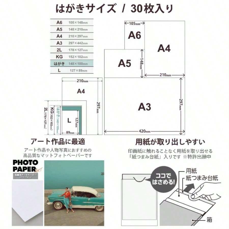 Printer Paper - White + 100mm X 148mm (postcard Size) + Photo Paper - View 1