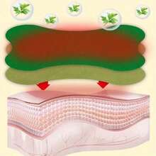 100/50 护膝贴，适用于膝盖、背部、颈部、肩部，可用作热敷贴、针灸贴、关节贴、保暖贴、颈贴。浴室用品、圣诞礼物、暖手宝、男士礼物、圣诞袜填充物、可充电暖手宝、春夏精选、伴娘礼物、房间、卧室装饰、海滩、旅行、男士、女士、度假 - 綠色 - 查看 3