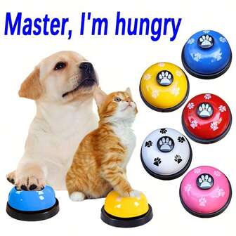 Interactive Dog Training Bell Toy, Made Of Iron Material, No Battery Required, Puppy Potty Training Ring, Pet Doorbell For Calling And Rewarding, Smart Pet Educational Toy Suitable For Dogs And Cats