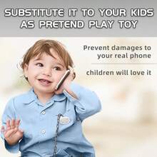 TFKI Dummy Fake Phone Model Looks Like The RealPhone Compatible WithPhone 16 Pro Max For Cellphone Store Display Or Send A ToyPhone For 16 Pink The Screen Is Printed With Patterns - 粉色 - 查看 7