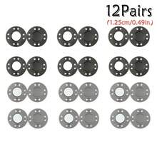 6/12 对磁性缝纫按扣，隐形磁性按扣，适用于口袋、缝纫、工艺品、手提包、服装、DIY 项目 - 彩色 - 查看 13