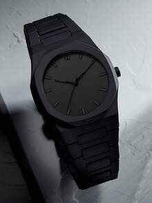 1 件装极简菱形条纹刻度男童石英手表 - 彩色 - 查看 6