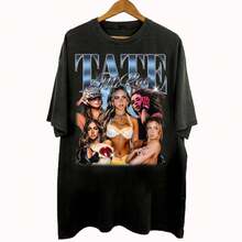 Vintage 90s Bootleg Style Tate McRae T-Shirt, Retro Tate McRae Gifts For Man And Women Unisex T-Shirt - 黑色 - 查看 1
