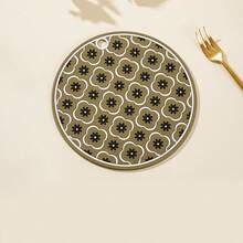 1 st. retropläd värmebeständig bordsunderlägg, grytlapp, underlägg, halkfri bordsmatta, lämplig för matbord, kök, skrivbord - Multifärgad - Visa 11