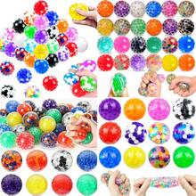 2/5/10/20/30/72pcs Stress Balls, Squish Squeeze Balls Bulk, Small Sensory Balls, Squeeze Fidget Balls, Stress Relief For Adults , Classroom Prizes, Party Favors, Birthday Gift, Goodie Bag Stuffers , Random Styles And Colours