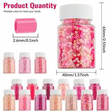 2000 piezas - Juego de cuentas de fusión de 2.6mm, ideal para principiantes y aficionados de las artes y manualidades, joyería de cuentas creativa, material duradero, suministros de cuentas, diseñadores creativos, regalo perfecto para Halloween, Navidad, días festivos