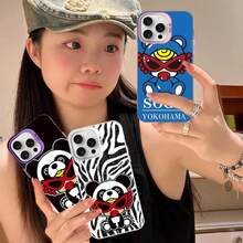 Funda de Teléfono M-Mini de Moda Japonesa H-HystericS para 17 16 15 14 13 12 11 Pro Max Plus, Cubierta Trasera Mate a Prueba de Golpes para Galaxy S22 S23 S24 S25 Plus Ultra - z1 - Ver 1