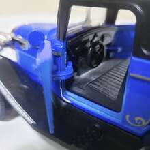 Miniature Retro Vintage Iron Car, 1:32 Scale, Collection - Azul - Ver 6