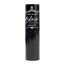 COSMI MILANO Made In Italy Black Stick Lipstick 4.5g Matte And Pearly Lipstick Two Shades Available, Classic Black And Pearly Black Color With Light Sparkle, Uniform Coverage And Easy Application, Decisive And Refined Makeup, Ideal For Daily Routine, Evenings And Special Occasions - 黑色101 - 查看 5