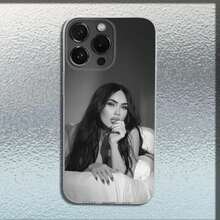 Funda de Teléfono Actriz M-Megan Fox para 16, 15, 14, 13, 12, 11 Plus, Pro, Max, Mini Cubierta Transparente Suave - Z3 - Ver 6