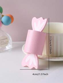 1pc/2pcs Creative Painted Realistic Candy Decor, For Home Decoration, Valentine's Day Party Decor, Holiday Gifts - Multicolor - View 5