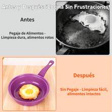 13 Piezas Set Antiadherente Púrpura - Sartén, Olla, Cazuela para Hogar - Multicolor - Ver 4