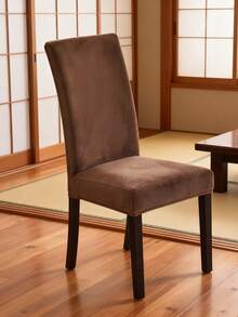 Velours Renard Argenté Café