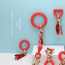 Durable Rope Knot Dog Chew Toy, Indestructible Teething Toy For Pets - Multicolor - View 5