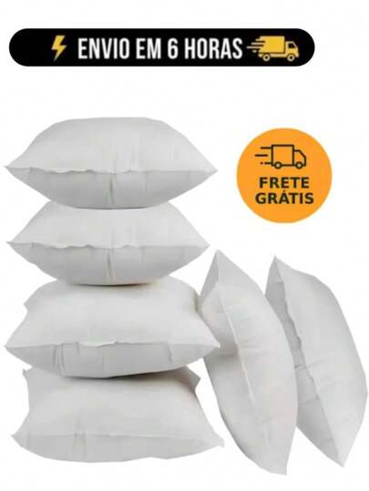 kit com 8 Enchimento para Almofadas Decorativas 45x45 – Toque Suave tecido TNT