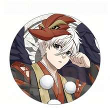 1pc Blue Prison Peripheral Baji Brooch Anime Cartoon Jie Shiyi Nagi Makoto Shilang Chikiri Leopard Baji Fan Badge Valentine's Day Gift Decoration Couple Jewelry Gift Suitable For Daily Wear Or As A Gift Suitable For Sister And Mother, Anniversary, Christmas, Thanksgiving, Valentine's Day, Birthday, Mother's Day Gift For Her - Multicolor - View 5