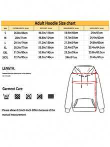 Beach Casual Print Men Hoodie With Drawstring And Kangaroo Pocket Comfortable And Stylish Pullover For SpringAutumn Wear - Black - View 7