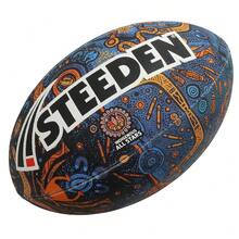 Size 5 NRL Indigenous All Stars Supporter Football Rugby League Ball - B0DSVV2RSX - View 2
