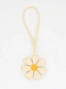 Leather Floral Series 1pc Daisy & Sunflower Leather Phone Charm Can Be Used As Bag Charm Fresh & Elegant With Ring Holder And Phone Ring Spring Gift Party - Multicolor - View 9