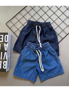 Short Jeans Menino Infantil Bermuda Mauricinho OPLK