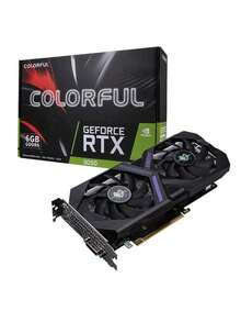 COLORFUL GeForce RTX 3050 靈動 6GB 顯示卡 2*90mm雙風扇強力散熱 超高效能流暢體驗 3+1供電設計 - 黑色 - 查看 5