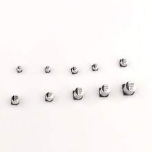 A Set Of 180 Surface-Mount Aluminum Electrolytic Capacitors, Comprising The Following Capacitance Values: 1 µF, 4.7 µF, 10 µF, 22 µF, 47 µF, 100 µF, 220 µF, 330 µF, 470 µF And 1000 µF. - Silver - View 5