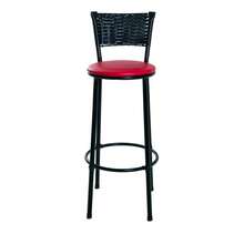 reed space 1 BLACK REED KITCHEN STOOL BAR COUNTER - 紅色 - 查看 2