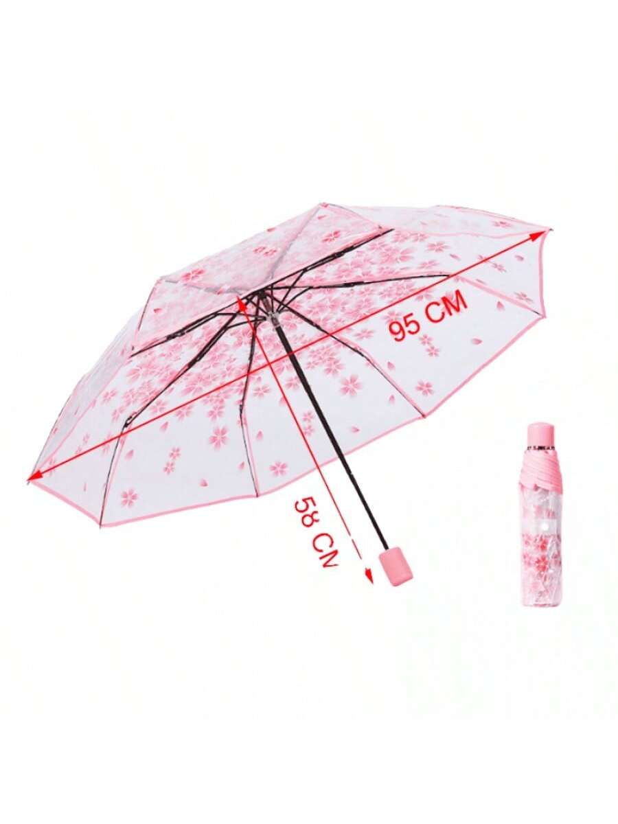 Paraguas - Manual Flor de Cerezo Rosa