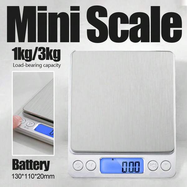 Aimall Mini Electronic Pocket Scale Portable Household Kitchen Scale Compact Weighing