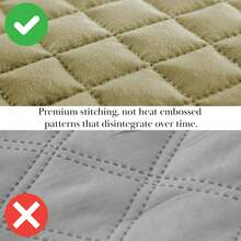 Full/Queen Quilt Bedding Set, Microfiber Quilts Queen Size, Coverlet, Stain & Pet Hair Resistant Bedding, Full Size Bedspread With 2 Pillow Shams, Bone, 2025 - 24 - 灰褐色 - 查看 8