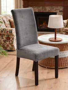 fourrure de renard argenté gris foncé