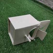 Jaula para pájaros, casa para pájaros, jaula blanca para loros, jaula de plástico de alta calidad para mascotas, nido de pájaros extraíble, jaula para cría de pájaros, caja de apareamiento para agapornis - 1 - Ver 4