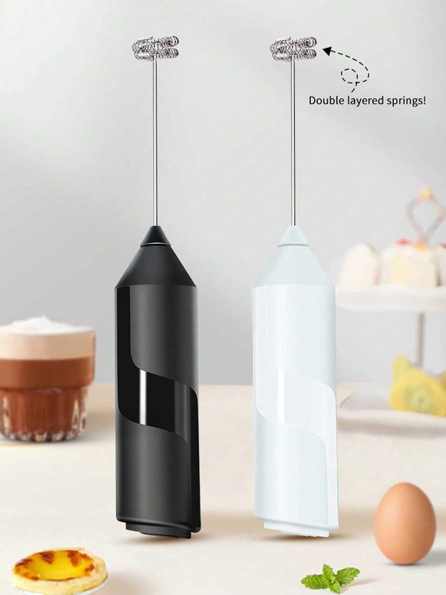 电动奶泡器，手持式奶泡器，咖啡奶泡器 - 彩色 - 查看 1