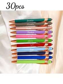 150PCS 110pcs/50pcs/6pcs/1 pieza Bolígrafo Multifuncional Personalizable, Bolígrafo Compatible con Pantalla Táctil para Teléfono y Computadora, Adecuado para Recuerdos de Boda, Trabajo Diario, Estudio, Regalos para Familia, Estudiantes, Maestros, Padres y Colegas - Multicolor - Ver 29