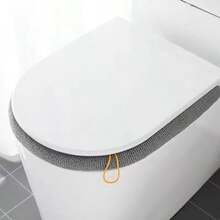 Toilet Seat Cover Soft Skin Friendly Non Slip Toilet Seat Cover With Built In Handle Washable Seat Cover Bathroom Supplies